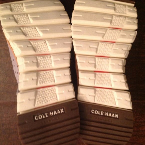 Cole Haan Men's Zerogrand Perforated Light Gray Suede Fashion Sneakers 11.5M NIB - Picture 3 of 7